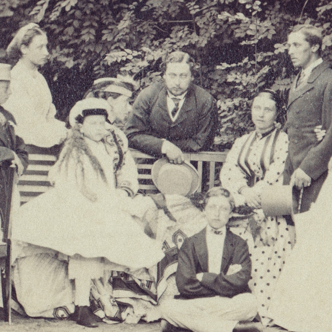 Queen Victoria and her Nine Children Watch the Series in the US
