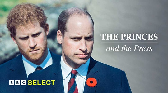 Watch The Princes and the Press on BBC Select