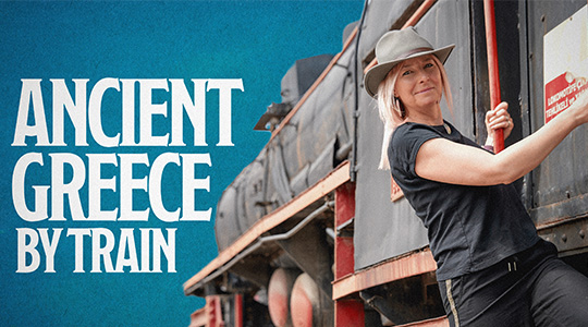 ancient greece by train