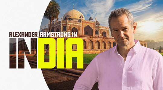 Alexander Armstrong In India